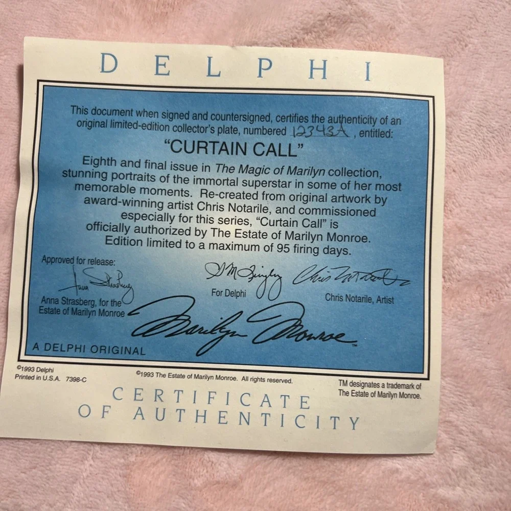 Delphi marilyn monroe